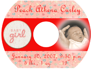 BabyDisc Birth Announcement CD